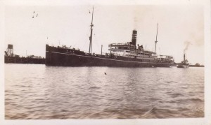 Kamo Maru Leaving Pinkenba 04.06.1934 Kamo Maru Leaving Pinkenba 04.06.1934