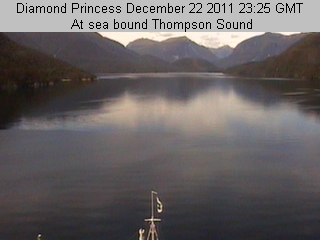 DIAMOND PRINCESS in the ShipWatcher Webcam Photo Archive